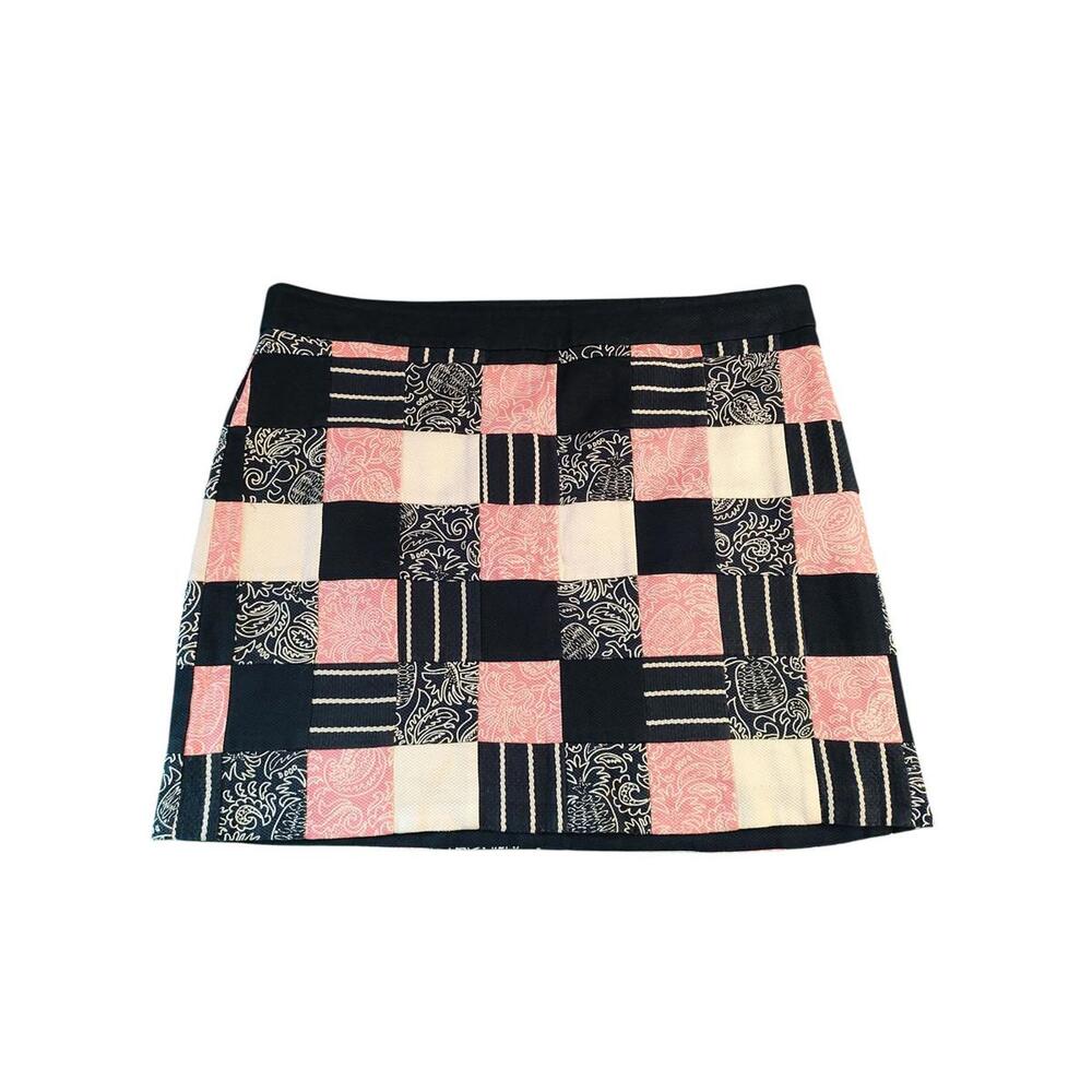 Vineyard Vines Patchwork Pattern Mini Skirt - image 3